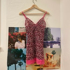 Gorgeous Leopard Victoria’s Secret Slip Dress